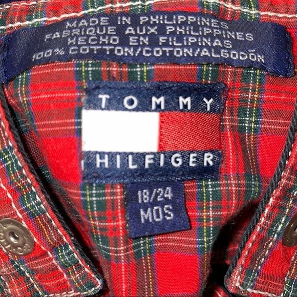 Toddler Tommy Hilfiger overall dress sz 18-24 mo - Picture 3 of 4